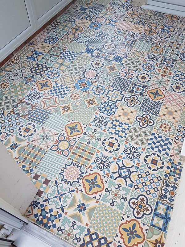 Flooring, Casablanca Mix Floor Tiles